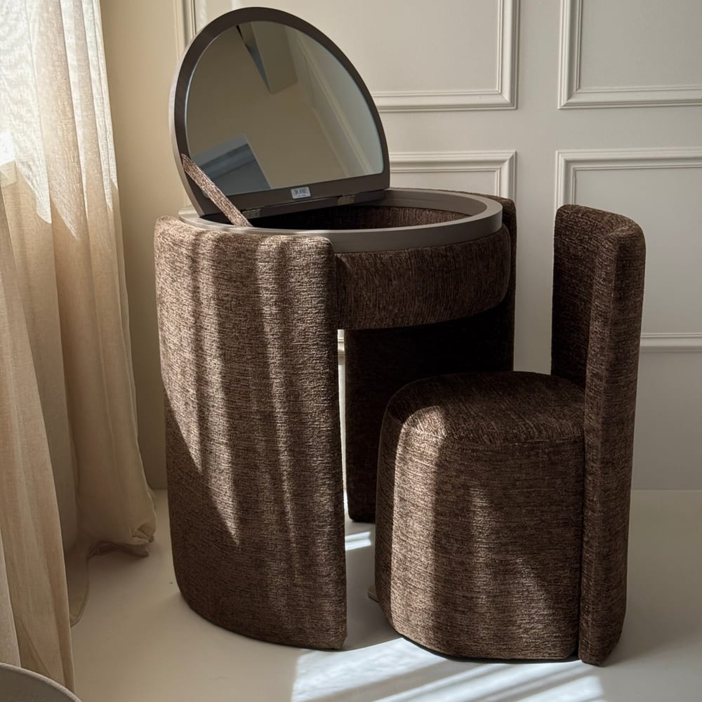 The Vanora Vanity in Deep Mocha