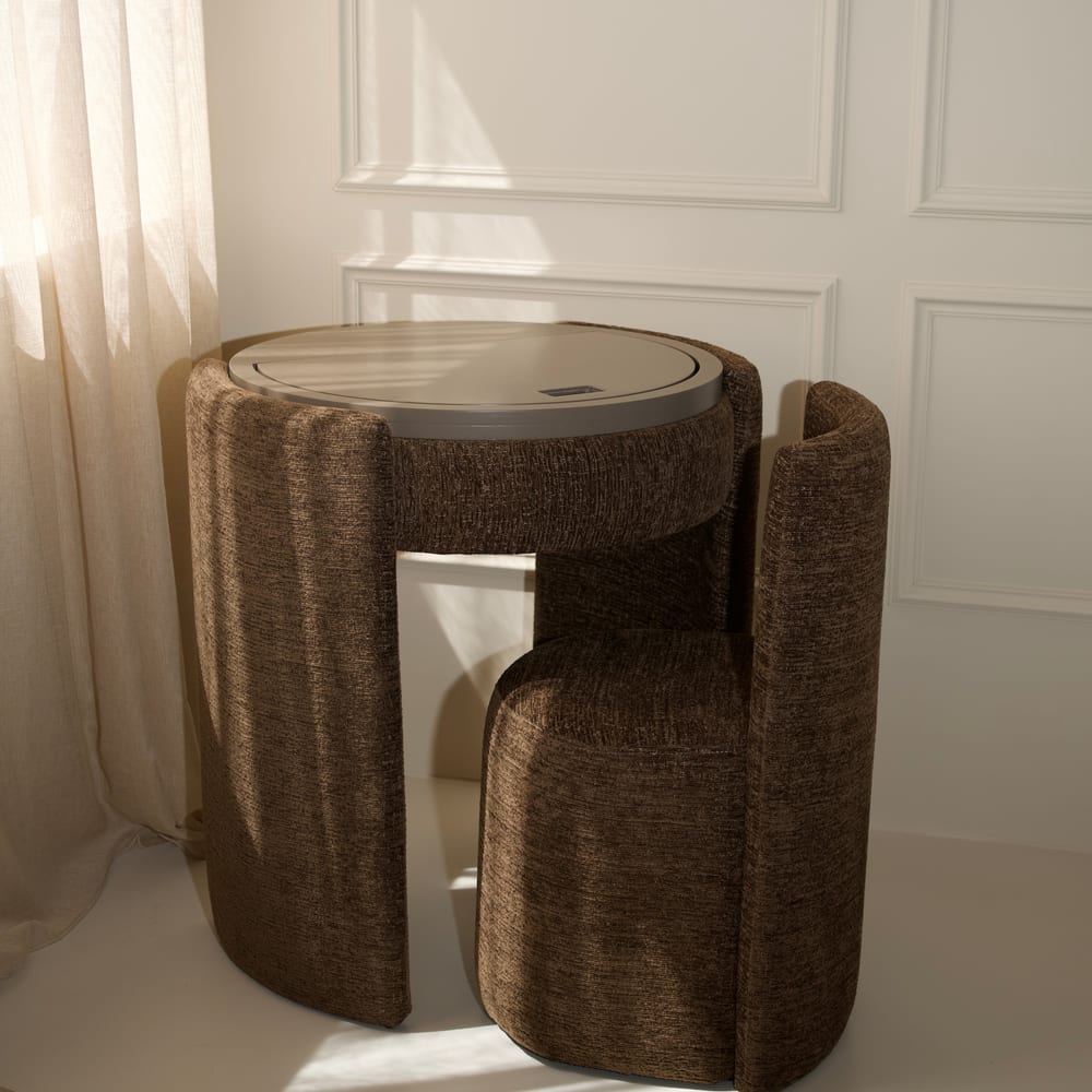 The Vanora Vanity in Deep Mocha