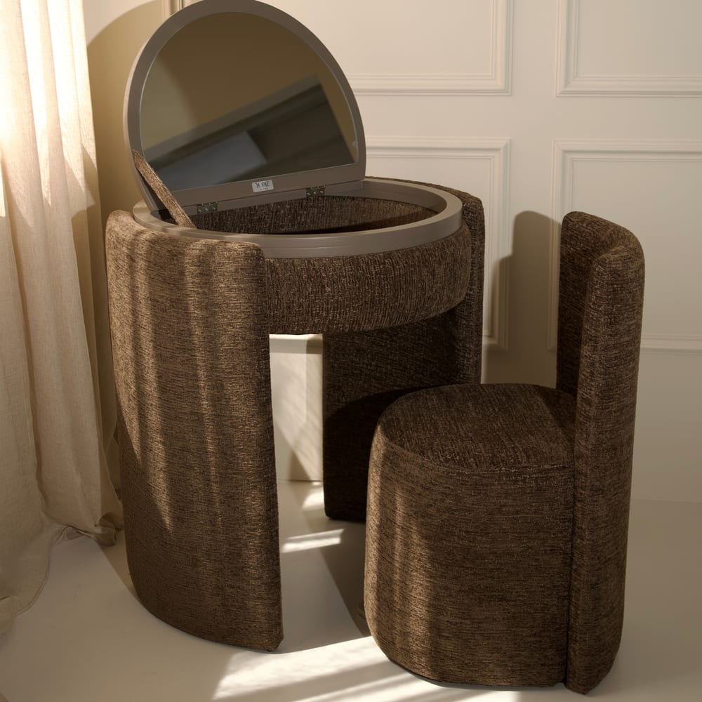 The Vanora Vanity in Deep Mocha