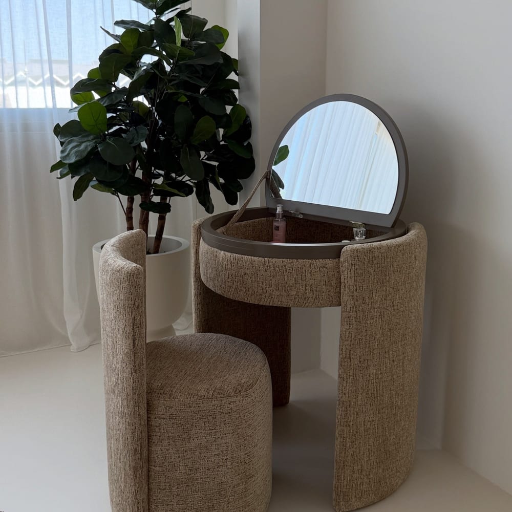 The Vanora Vanity in Deep Mocha