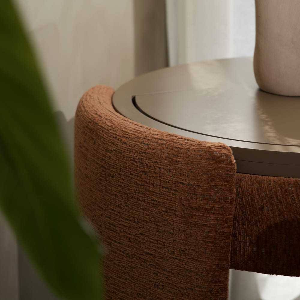 The Vanora Vanity in Terracotta
