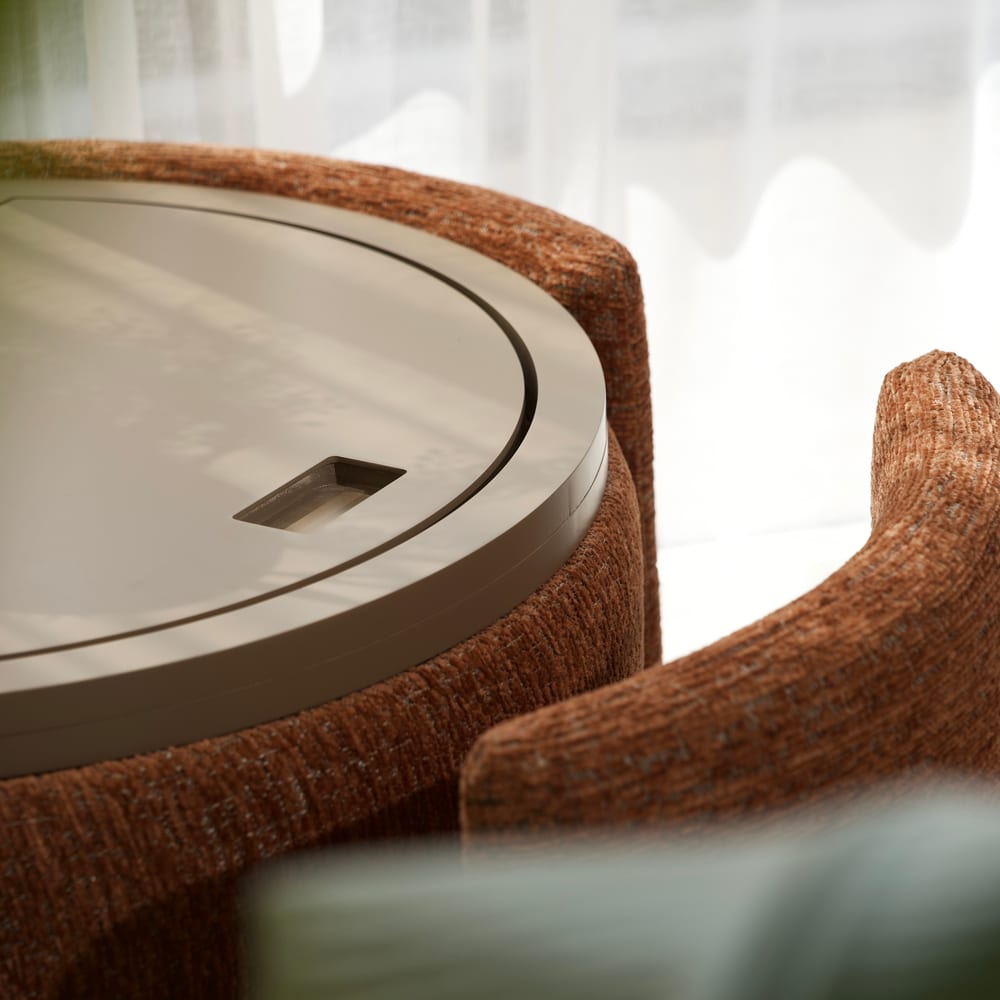 The Vanora Vanity in Terracotta
